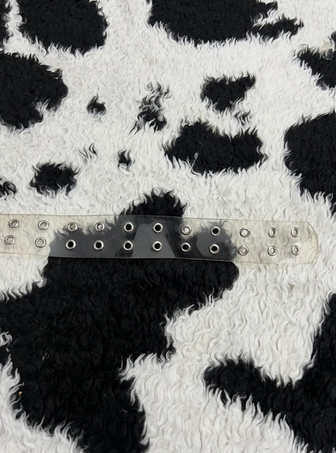 Transparent Double-Hole Belt
