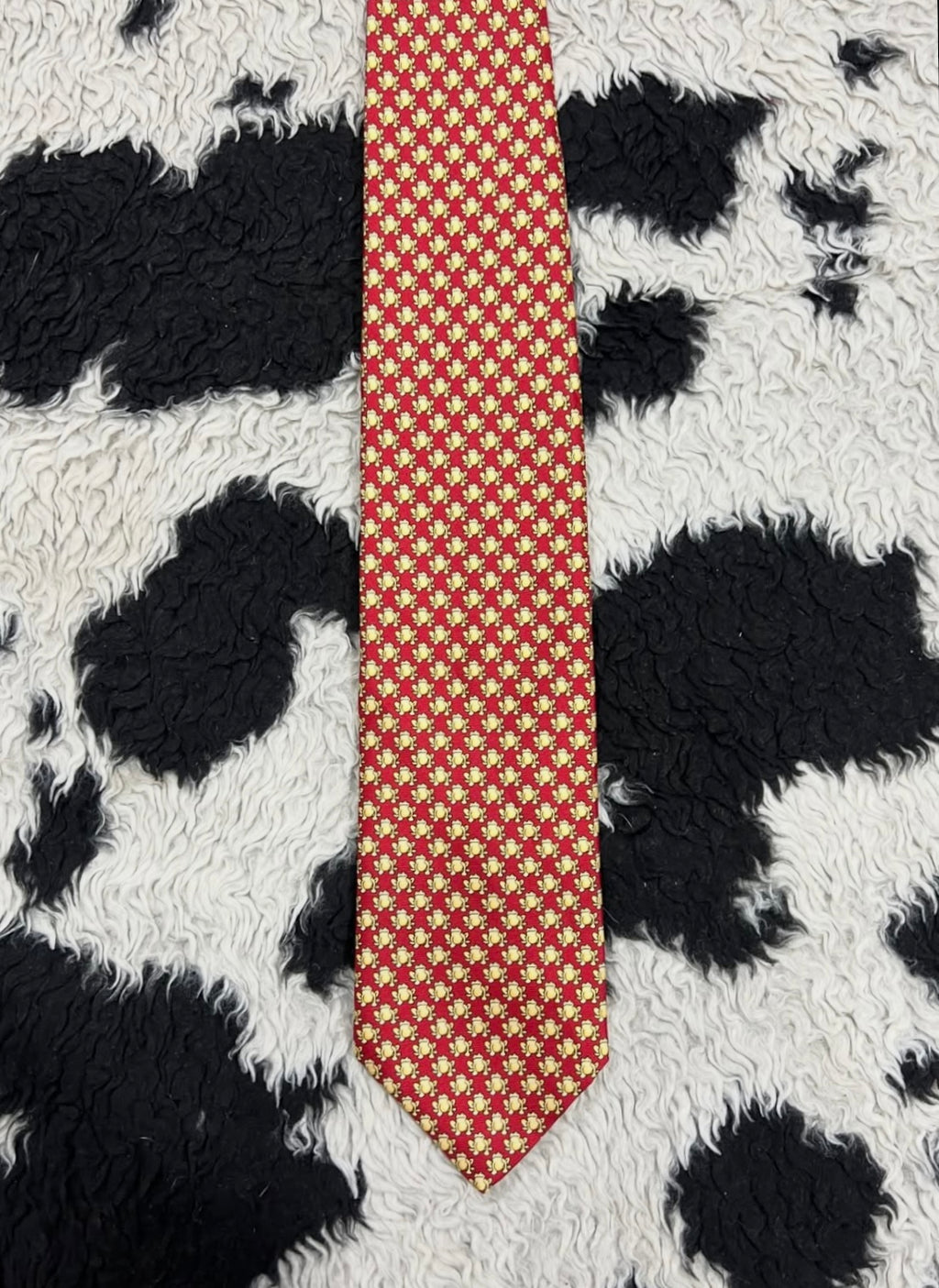 Red Frogs Tie