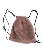 Pink Fur Bag
