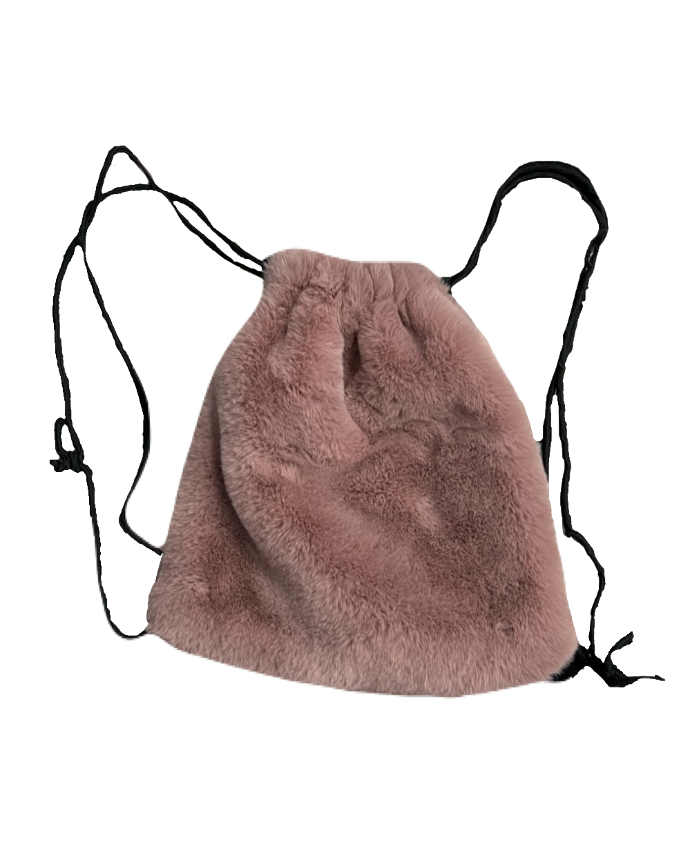 Pink Fur Bag