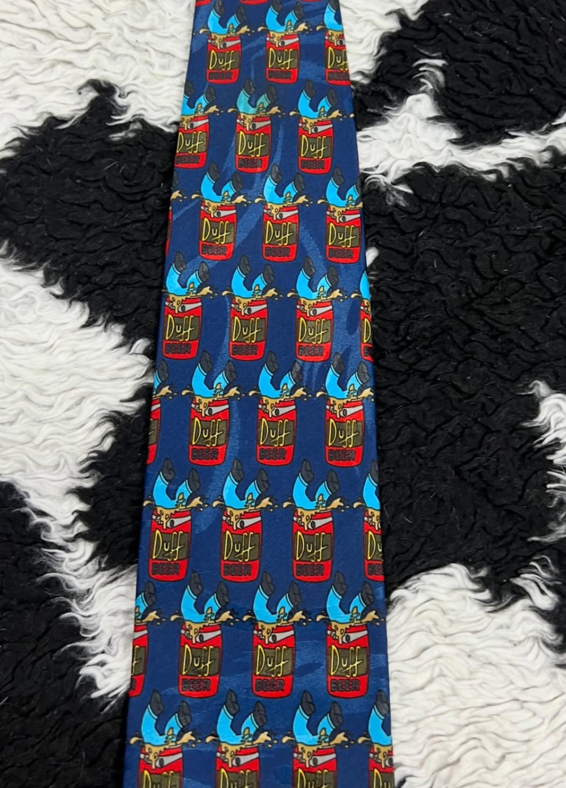 Homer Simpson on Couch Tie