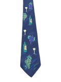 Winery & Grapes Tie