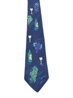 Winery & Grapes Tie