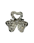 Bedazzled Clover Ring