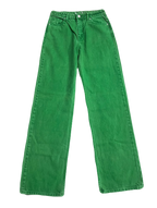 Fairy Green Plain Denims (Waist 28)