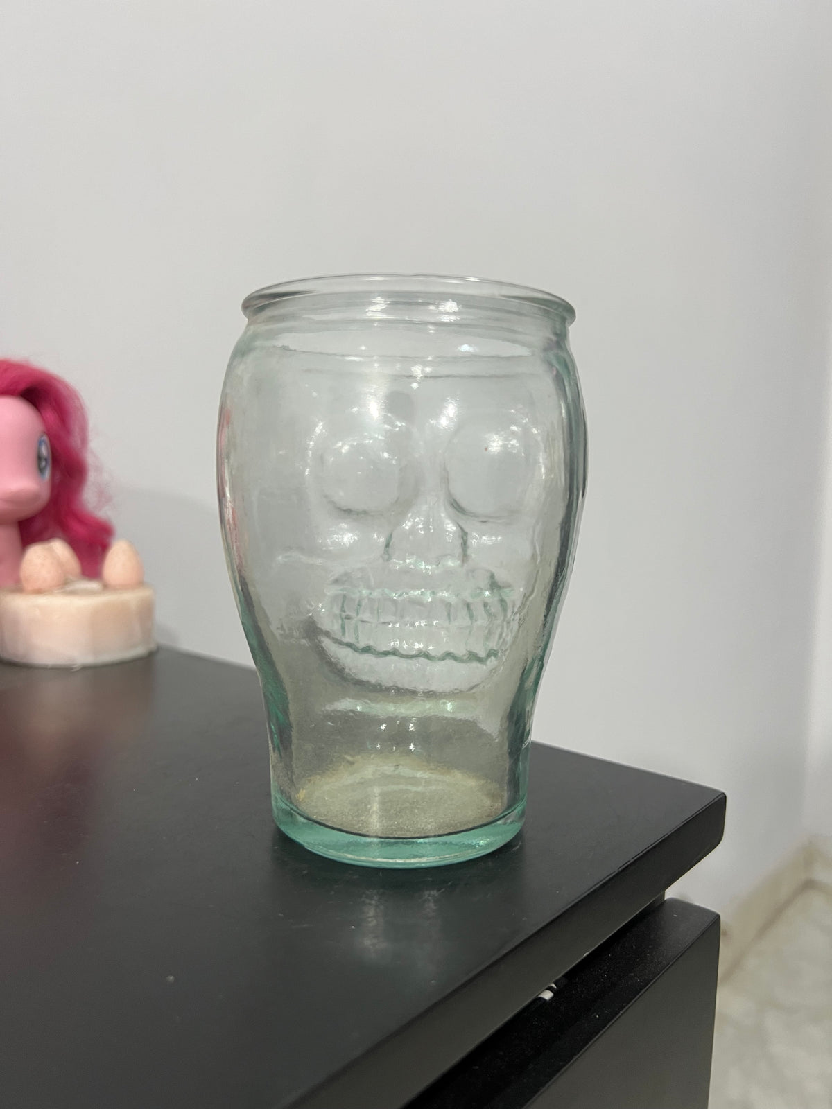 Voodoo Skull Glass Jar