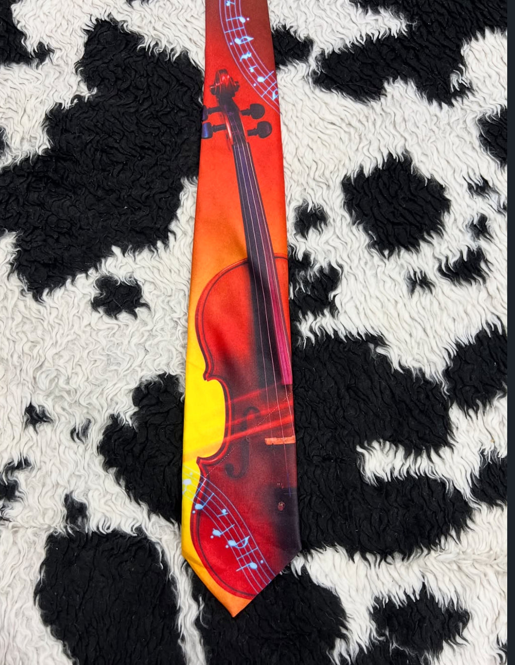 Vintage 1992 Ralph Marlin "Violin" Tie