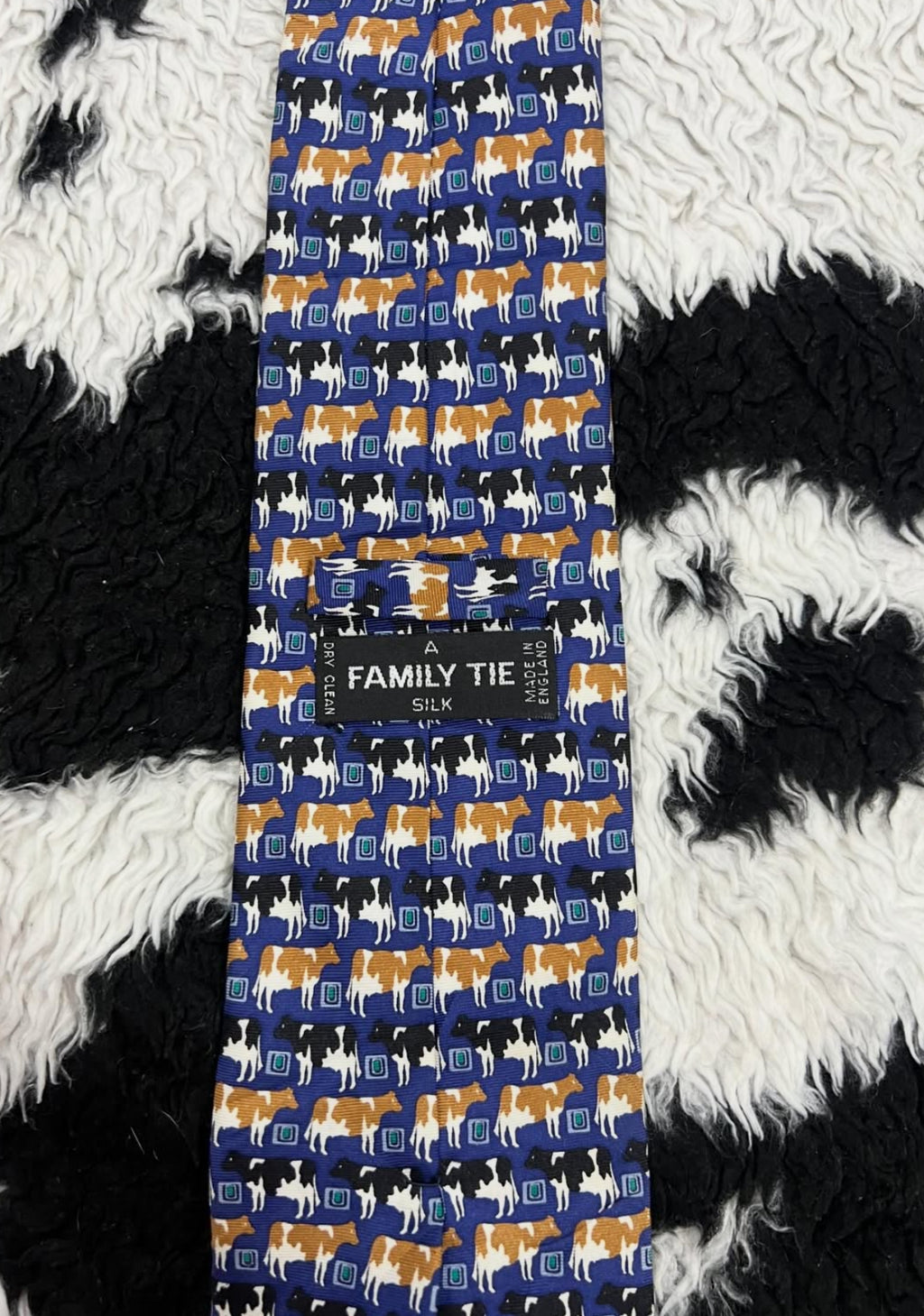 Cows Graphic Tie