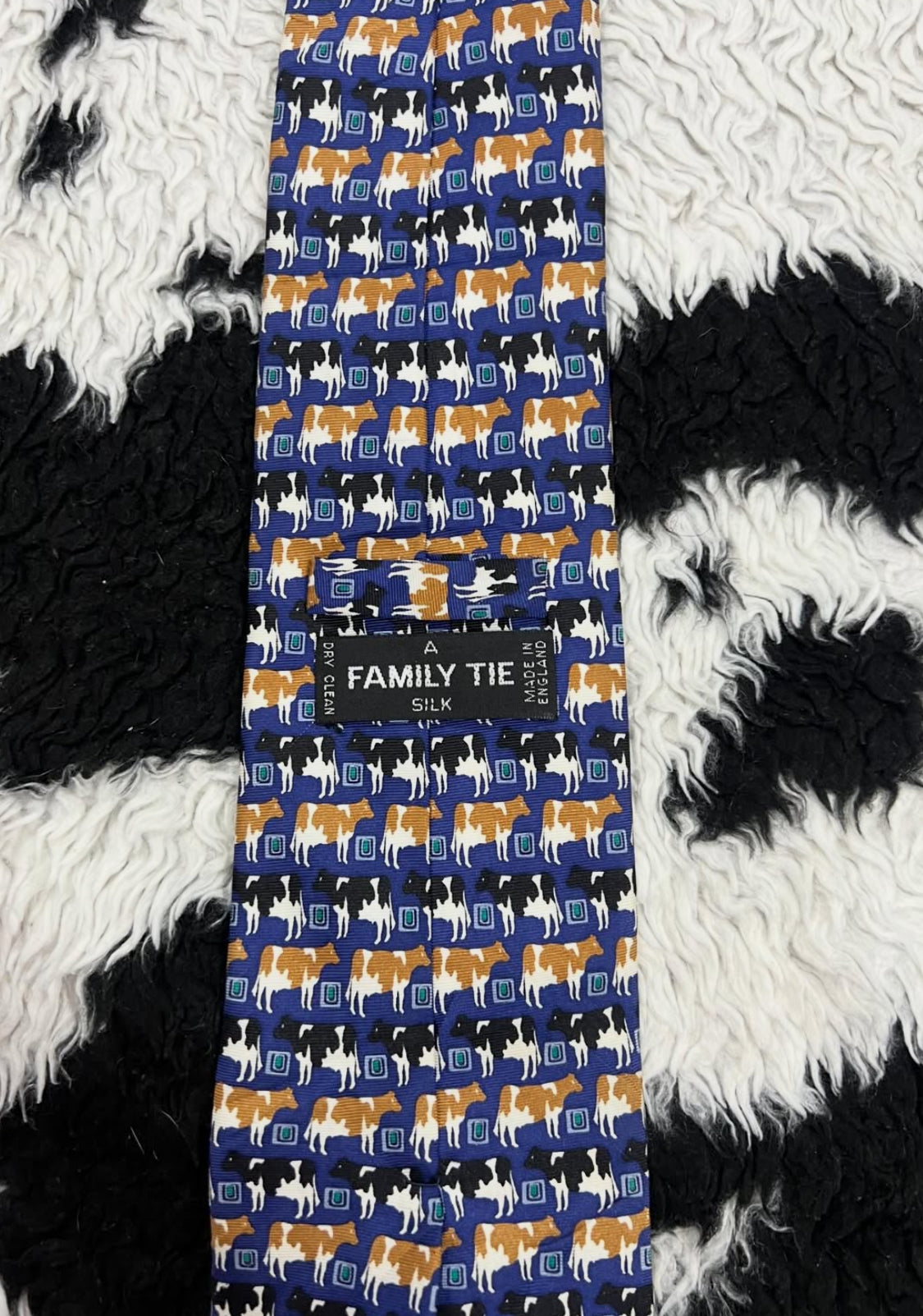 Cows Graphic Tie