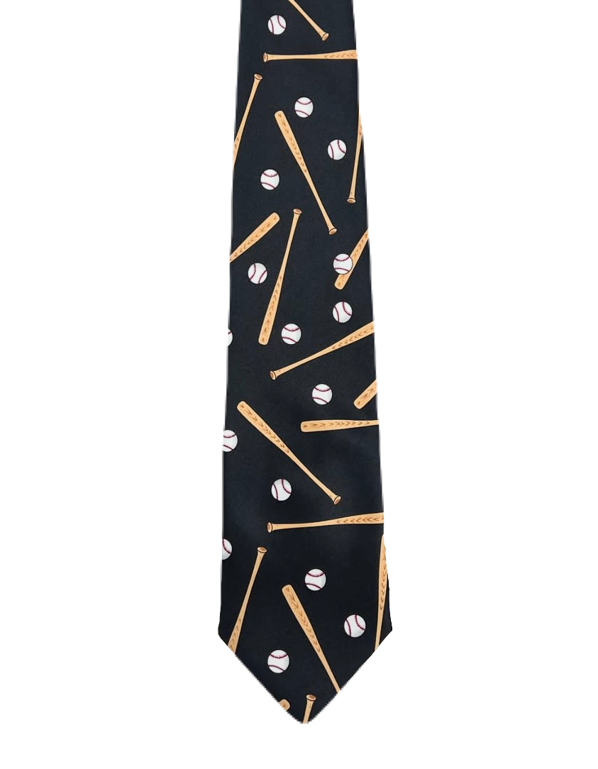 Baseball Graphic Tie