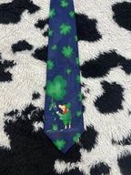 Leprechaun Lucky Clover Tie
