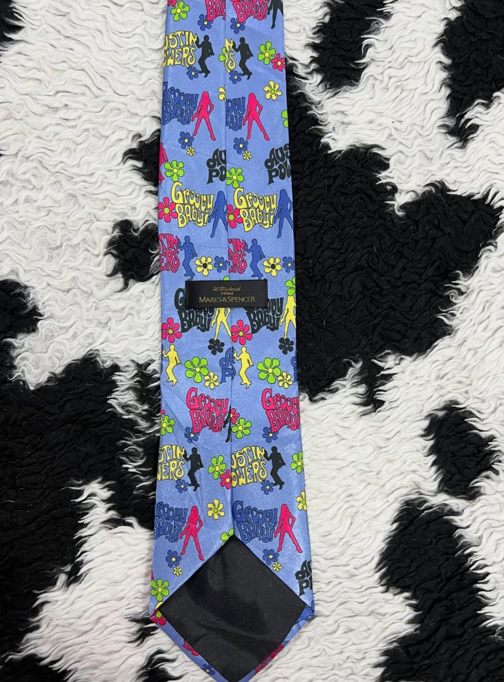 y2k Austin Powers "Groovy Baby" Tie