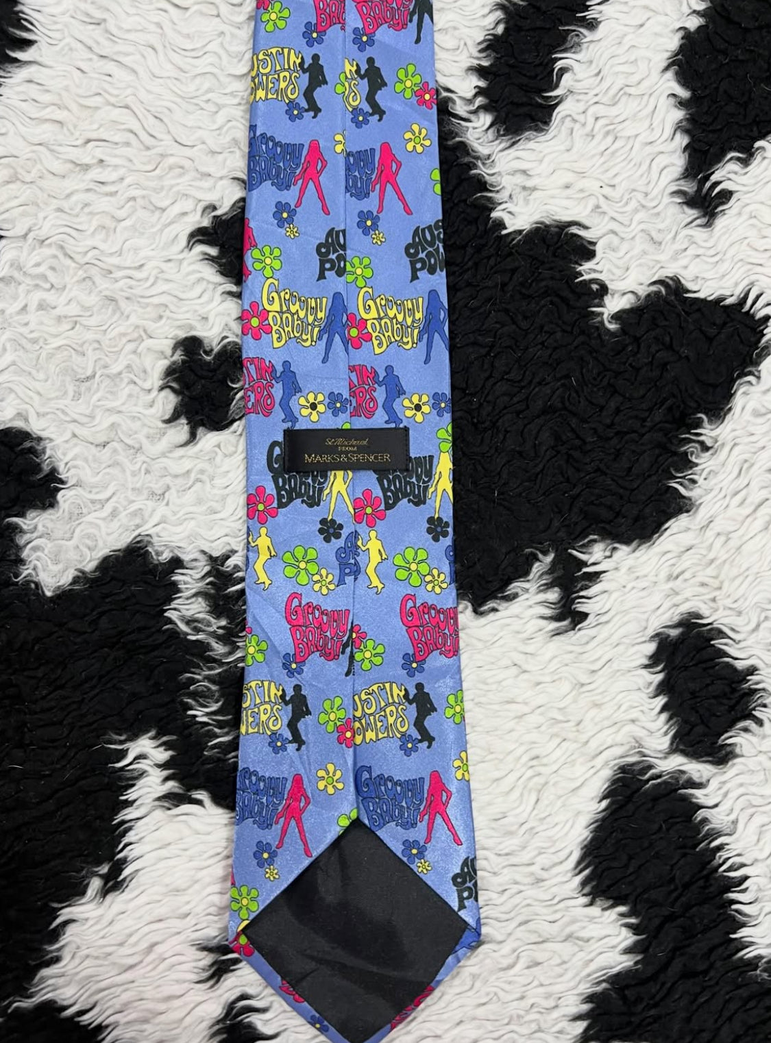 y2k Austin Powers "Groovy Baby" Tie