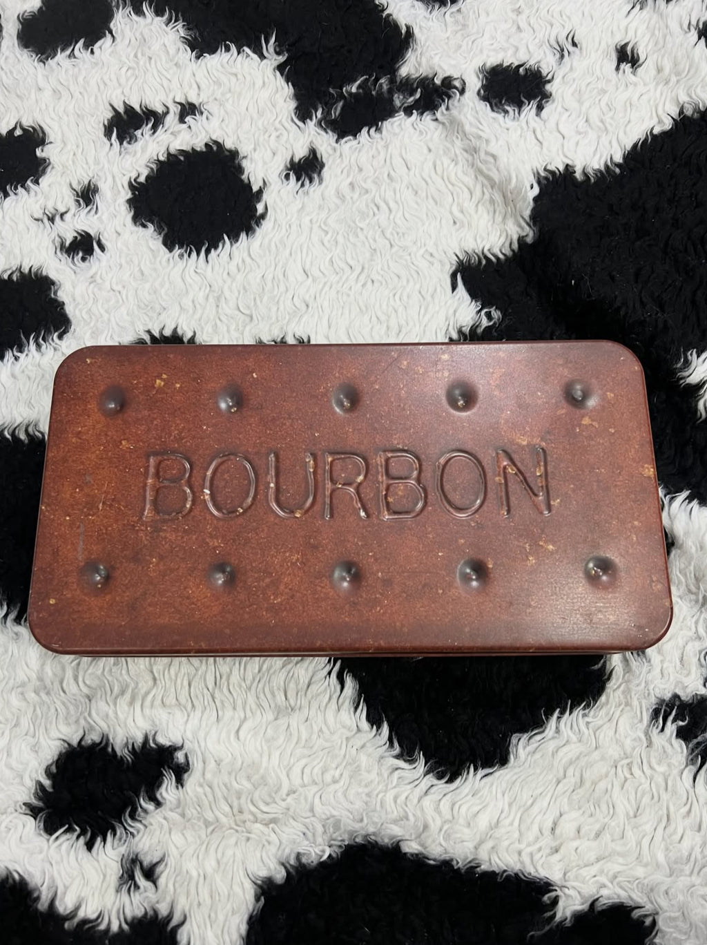 Bourbon Chocolate Tin Box
