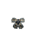 Bedazzled Bow Metal Pin