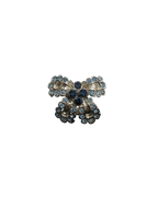 Bedazzled Bow Metal Pin