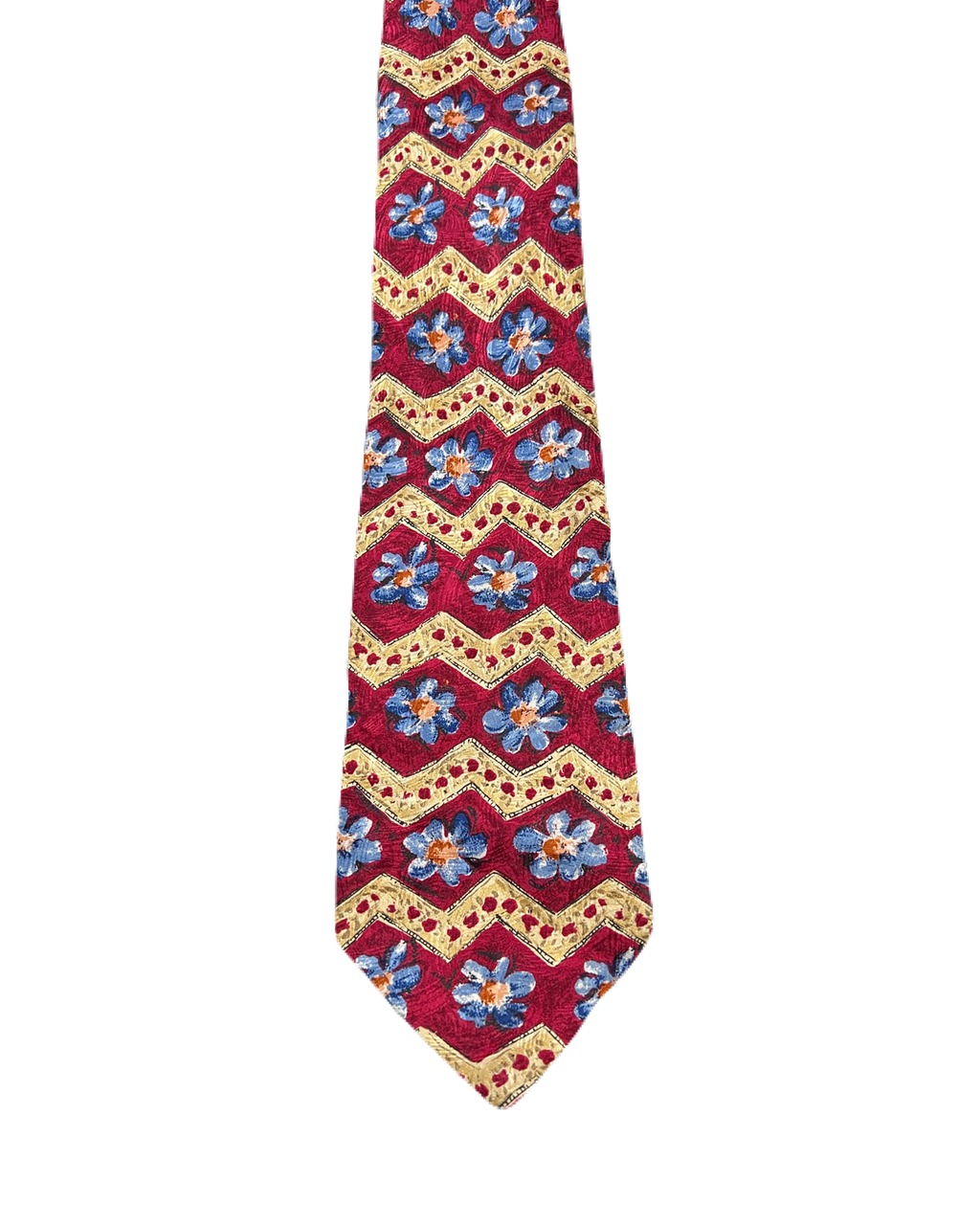 Pierre Cardin Red Floral Tie