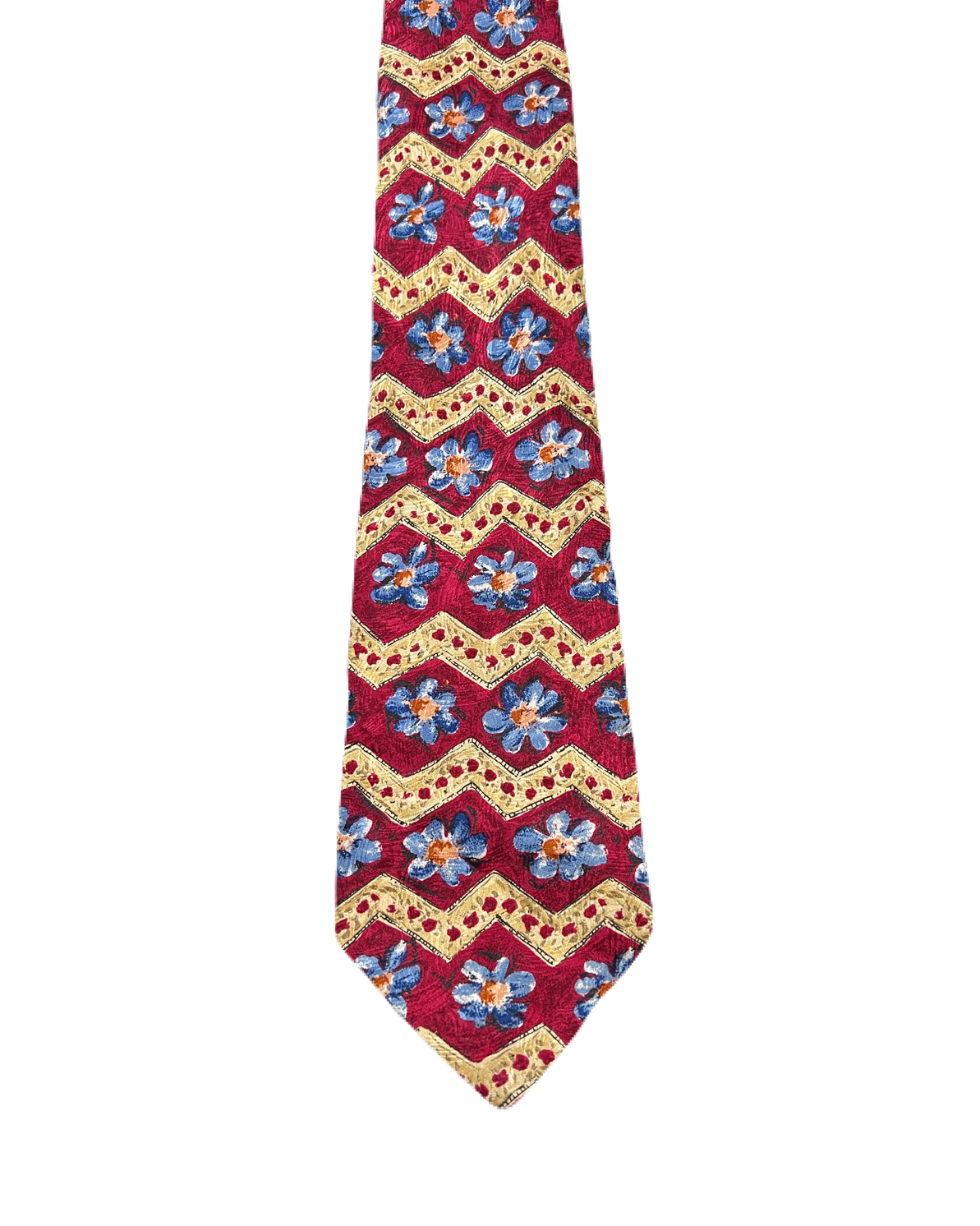 Pierre Cardin Red Floral Tie