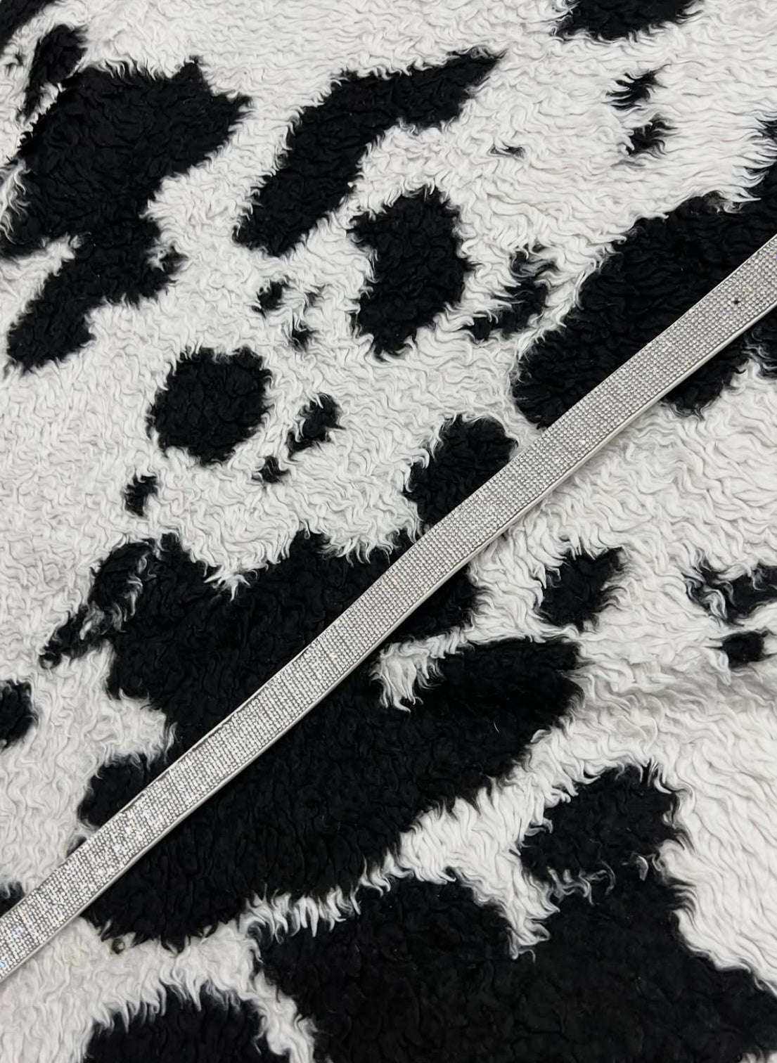 Silver Rhinestones Belt