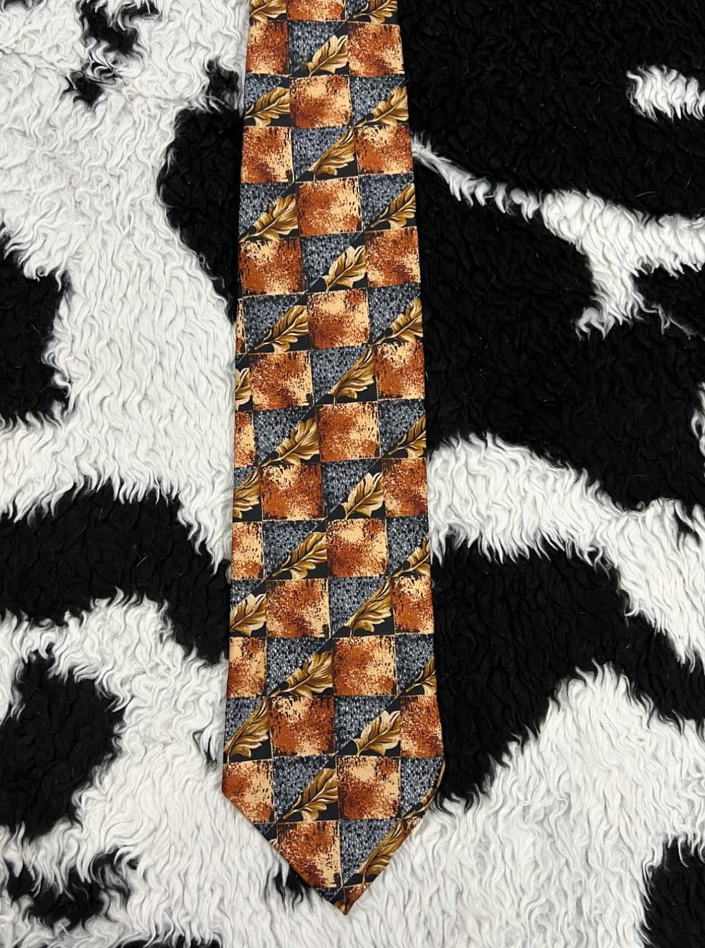 Cezan Leaves Tie