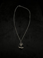 Barbed Wire Heart Necklace
