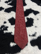 Folkspeare Red Embroidered Tie