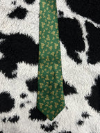 Green Clovers Tie