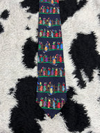 "Tee Time Line-up" Golf Tie