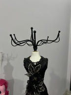 Black Jewelry Dress Mannequin
