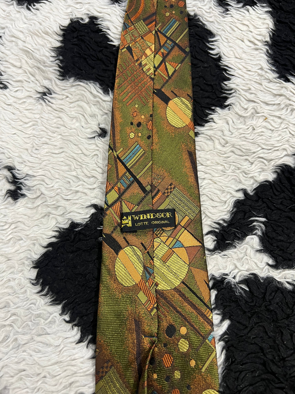 Windsor Geometrical Embroidered Tie
