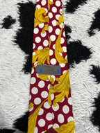 Suits You - Red & Gold Dotted Tie
