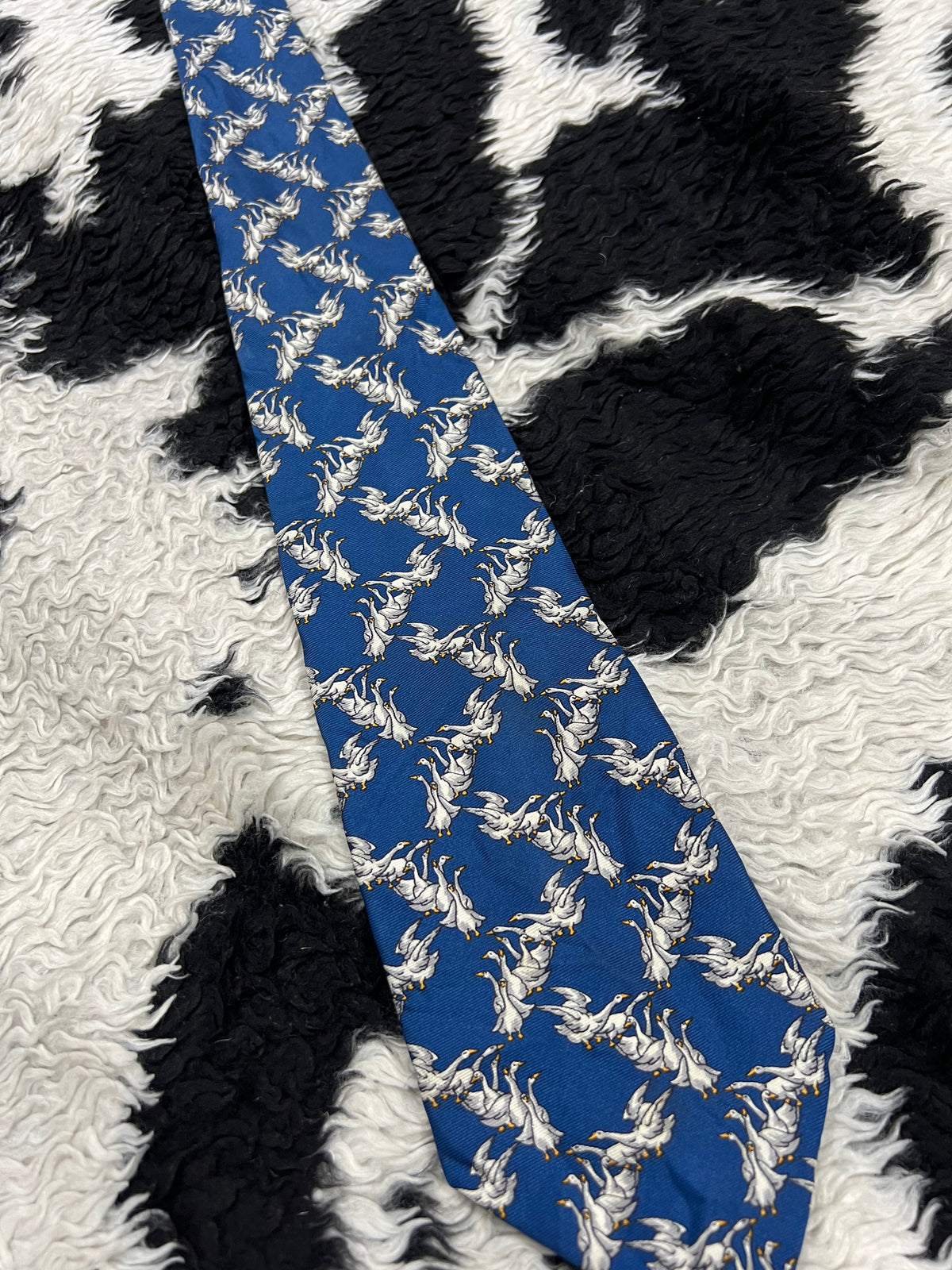 Goose Graphic Tie