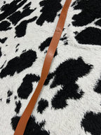 Brown Woven Buckle Belt