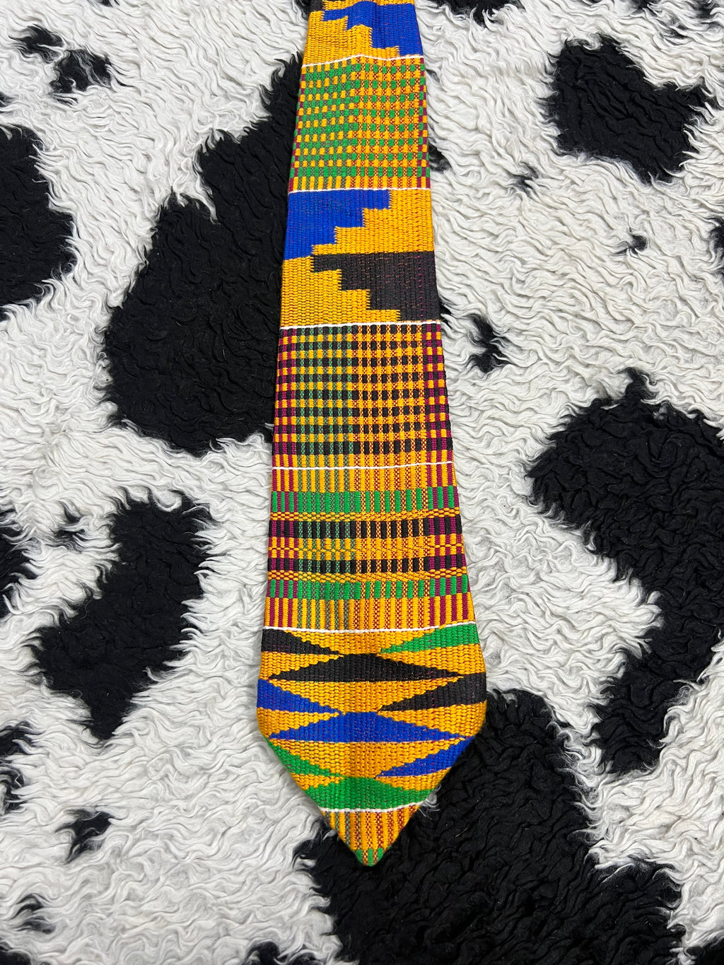 Ghana Embroidered Tie