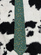 Flower Branches & Birds Tie