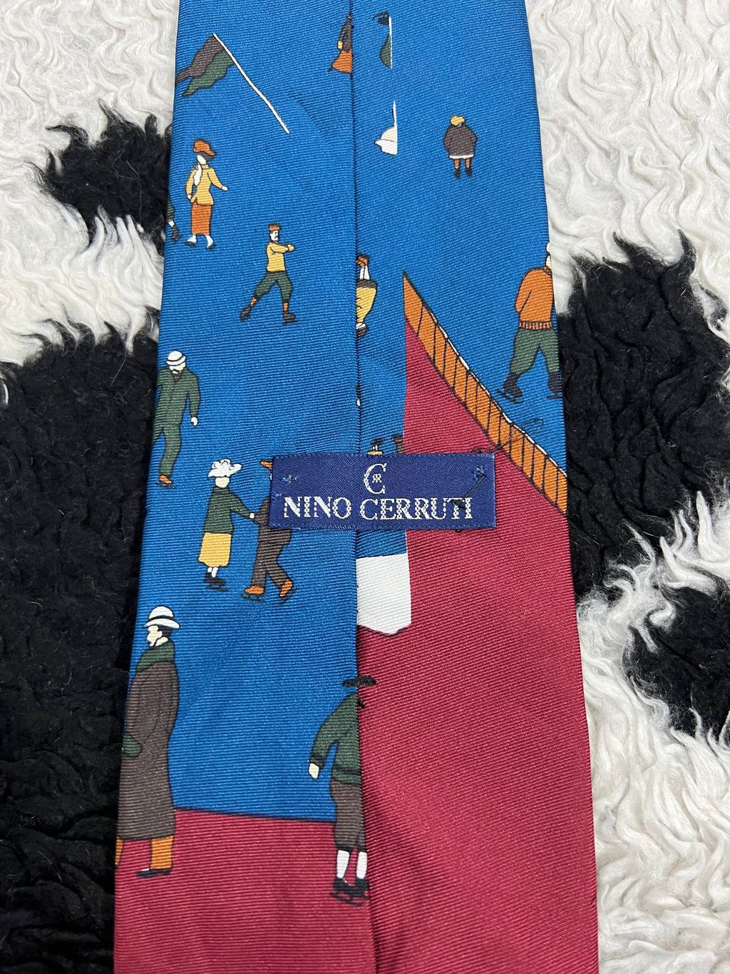 Ice Skating Rink Tie