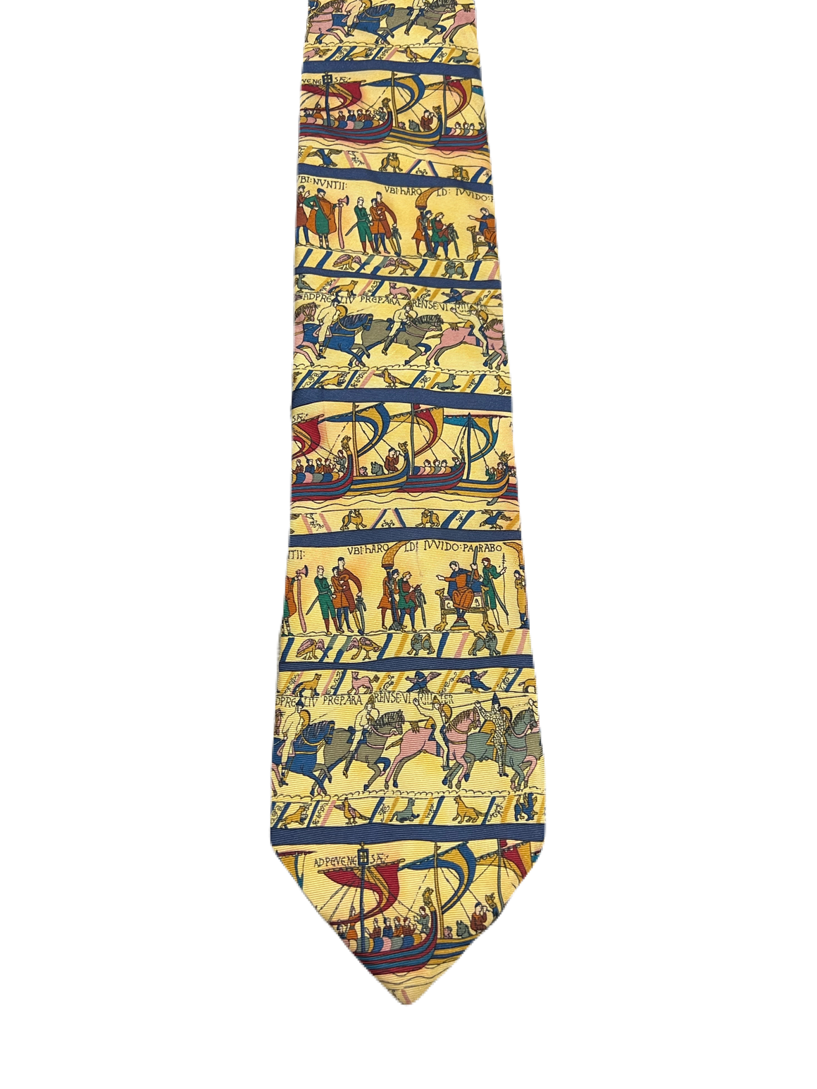 Past Times Bayeux Tapestry War Tie