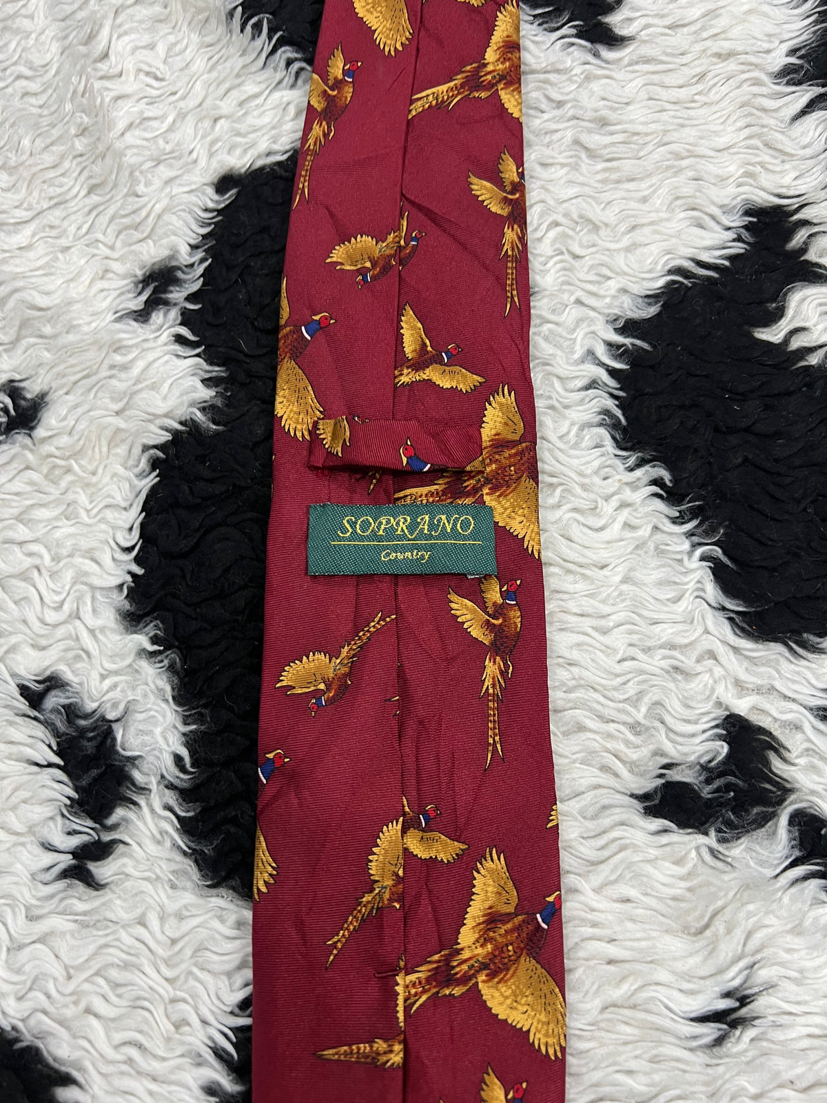 Soprano Pheasants Tie