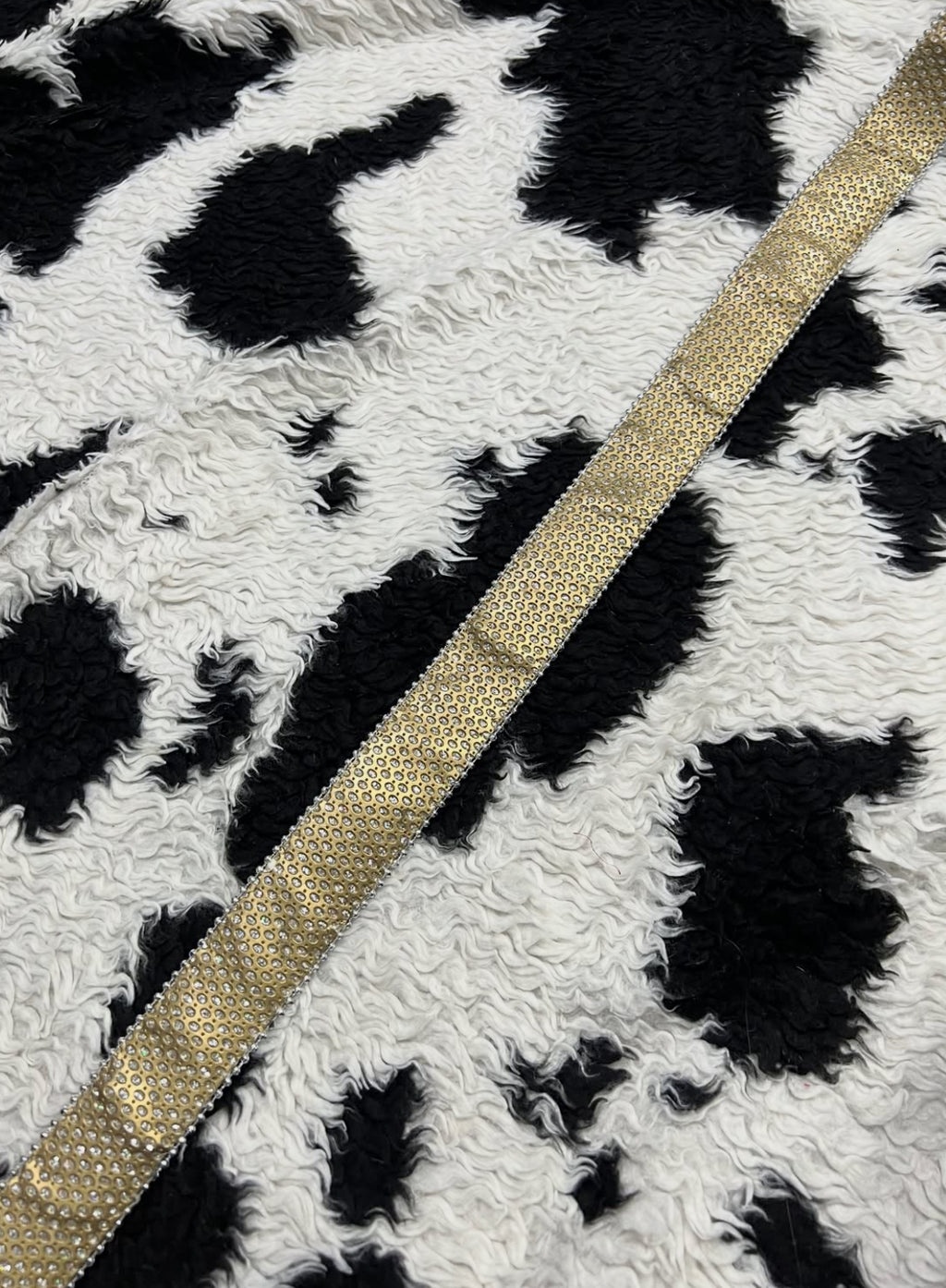 Golden Glitter Belt