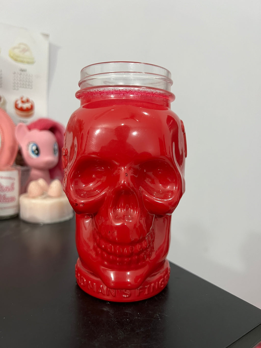 Skull Glass Jar