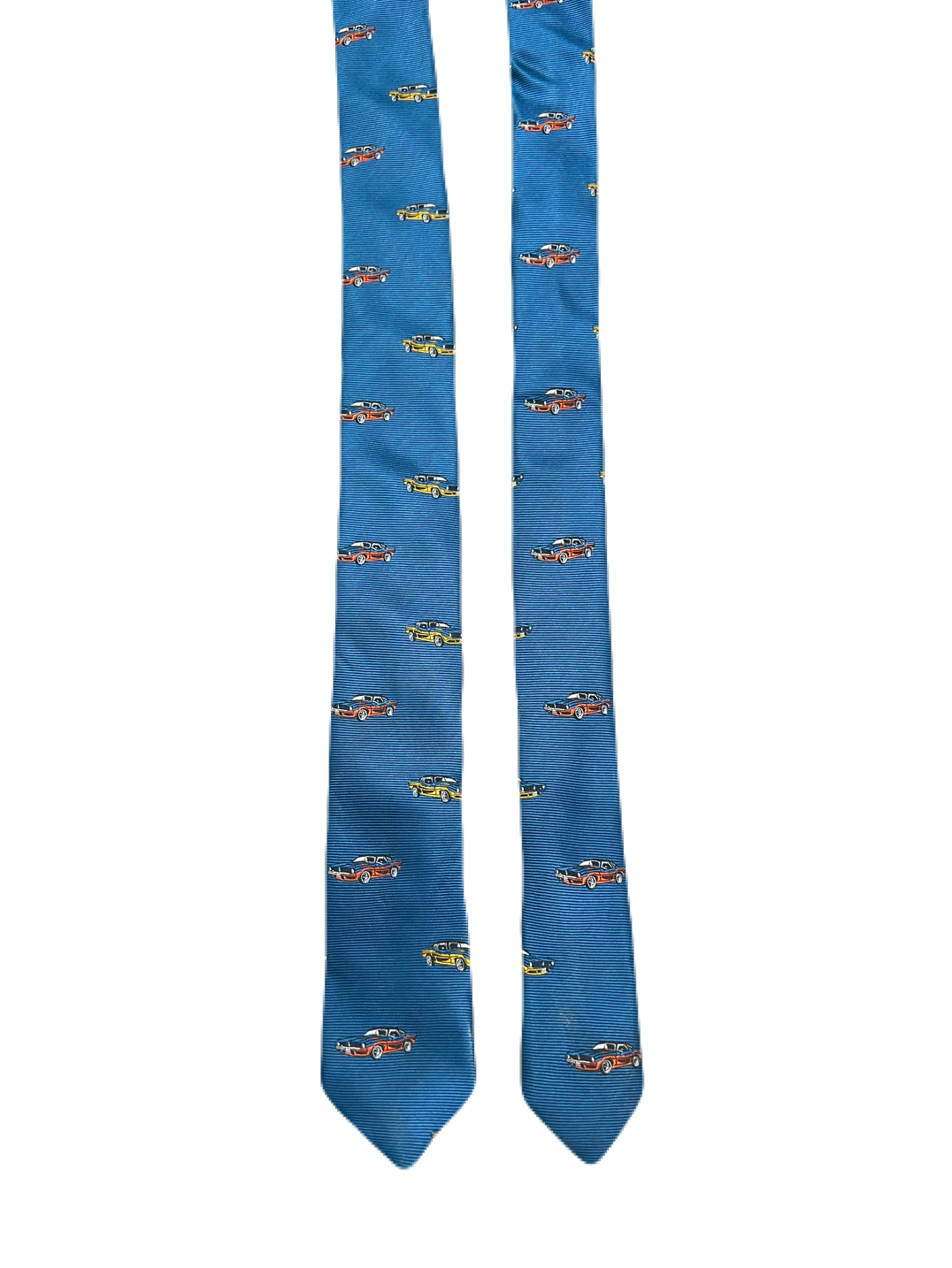 NEXT Car Embroidered Narrow Tie