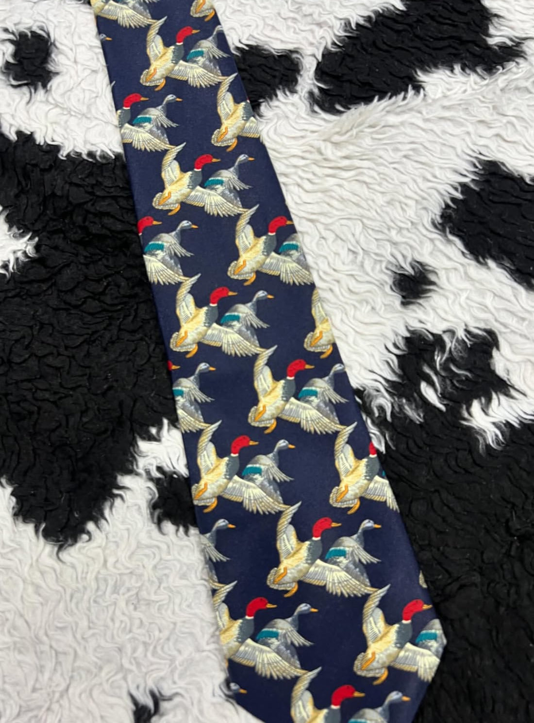 Vintage Rene Chagal Mallards Tie