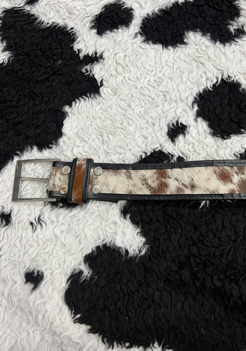 Animal Fur Belt