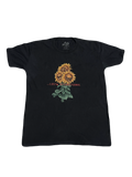 LOST INTERNATIONAL Skull Sunflowers Tee (Medium - Large)