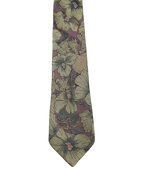 Rapp Fully Embroidered Flowers & Fruits Tie