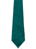 Green Embroidered Tie