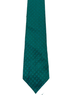Green Embroidered Tie