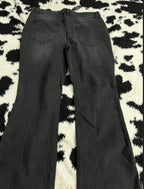 Paisley Patchwork Black Denims (Waist 36)