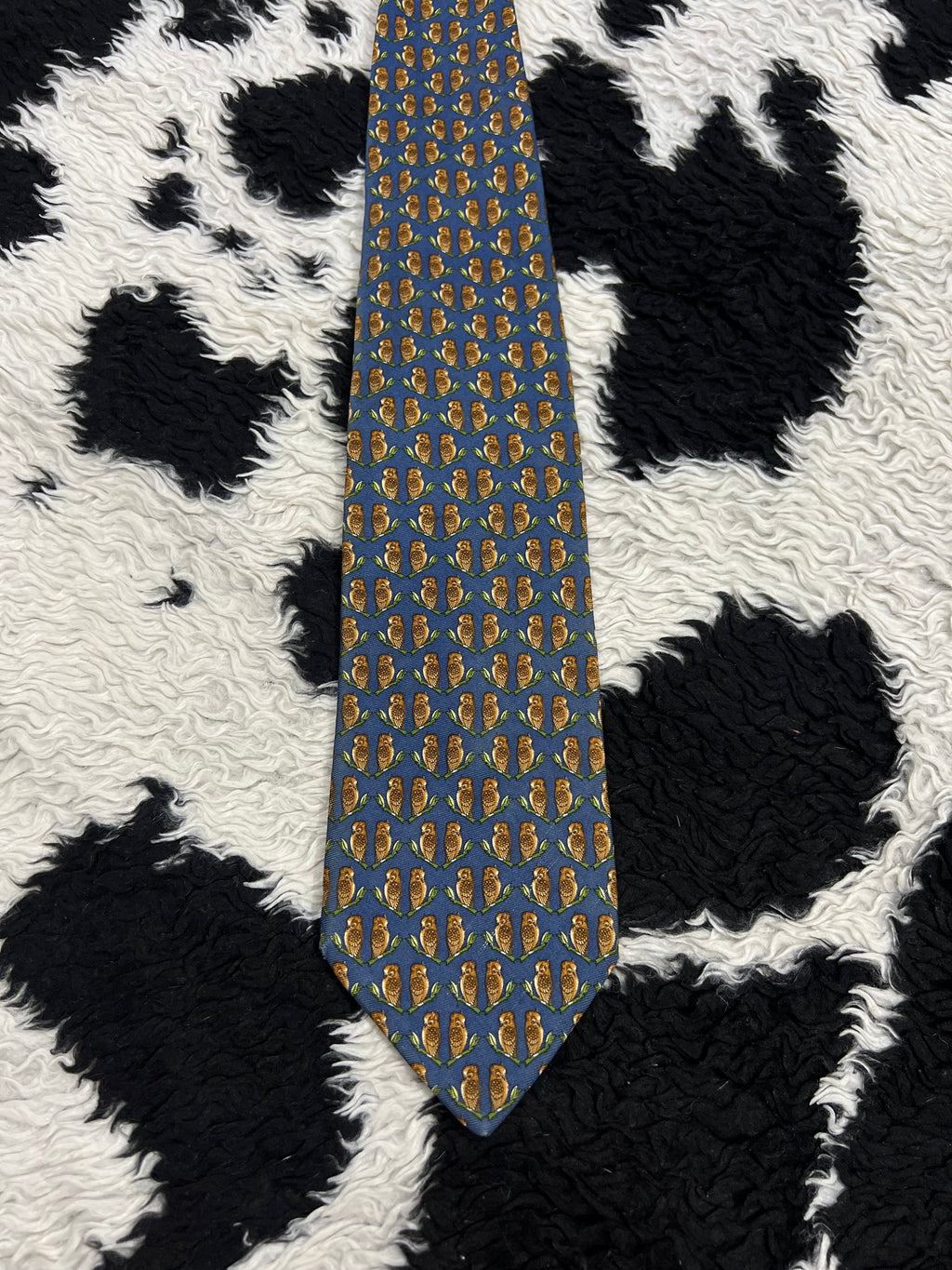 Owls Graphic Tie