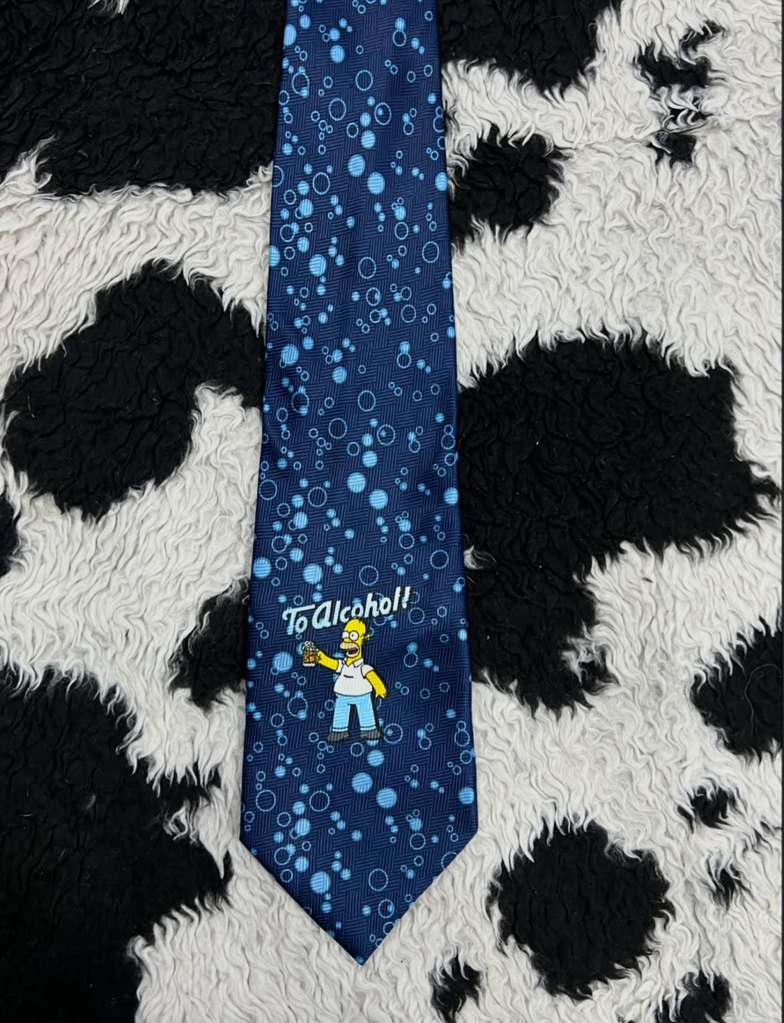Homer Simpson "To Alcohol" Tie